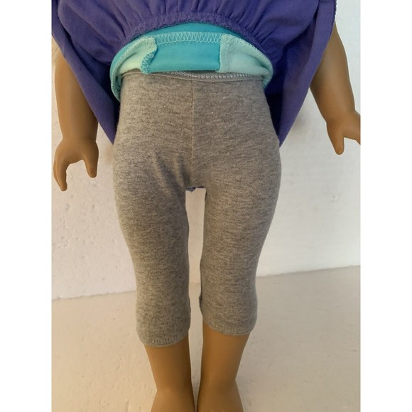 American Girl COLOR BLOCK OUTFIT ONLY Dress Leggings for 18" Doll - Picture 9 of 14